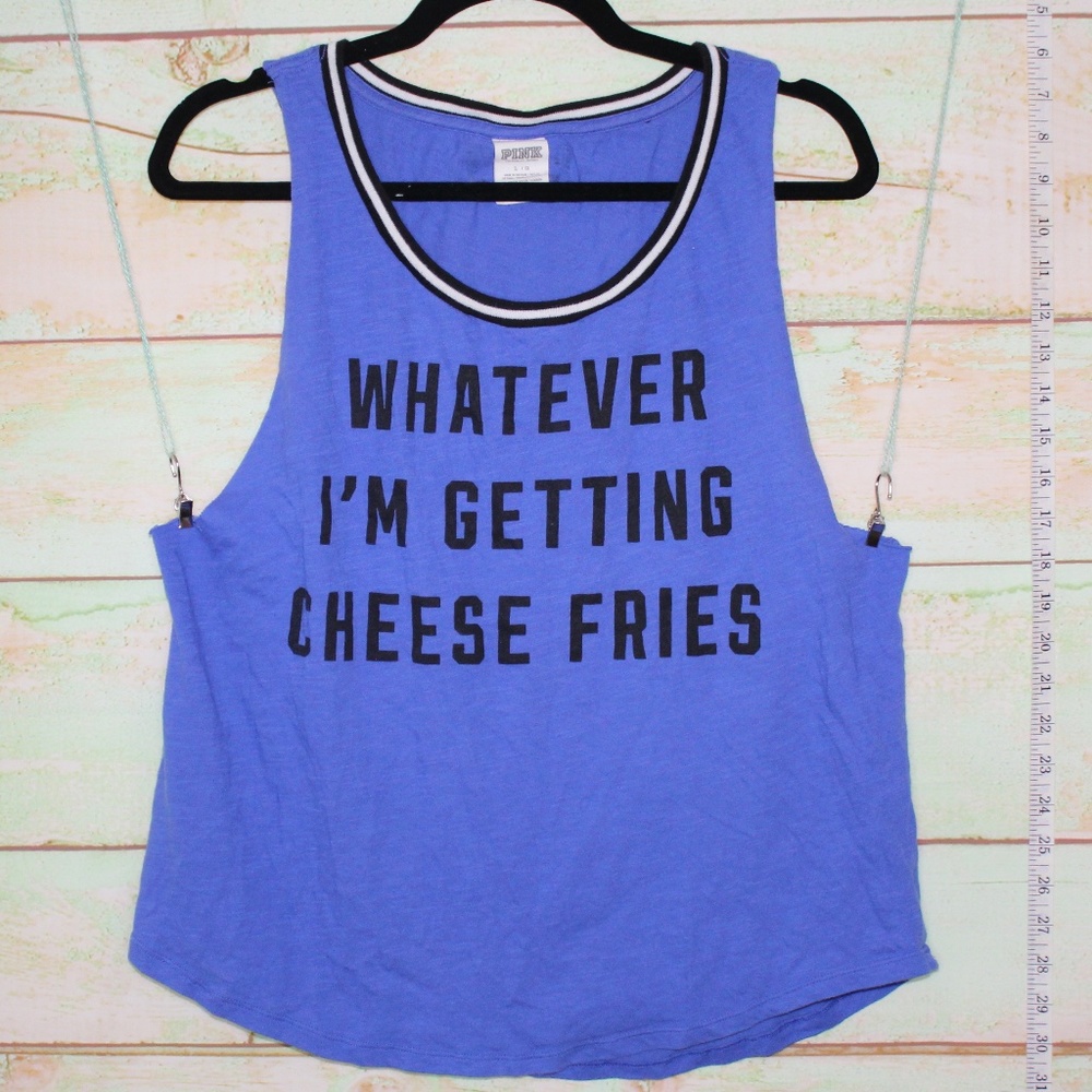 Victoria's Secret PINK Mean Girls Gym Tank Top, L